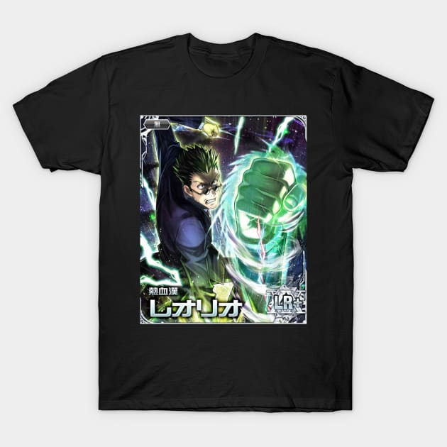 Leorio punch T-Shirt by blackcatwoman